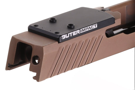 Sig P320 [models with removable rear sight] płytka pod kolimator | type S [RMSc DPP & K-series footprint]