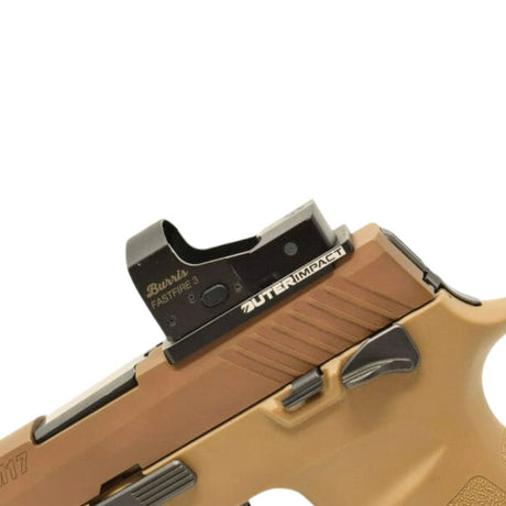 Sig P320 [models with removable rear sight] płytka pod kolimator | type C [RMR RTS & Docter footprint]