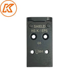 Steel płytka pod kolimator for Glock MOS | Shield RMSc & Holosun K-series footprint