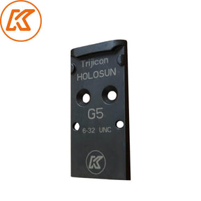 Steel płytka pod kolimator for Glock MOS | Trijicon RMR footprint