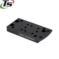 Tanfoglio Stock 2 Optic [Post 2022] płytka pod kolimator | type A [RMSc, DPP & Docter footprints] 