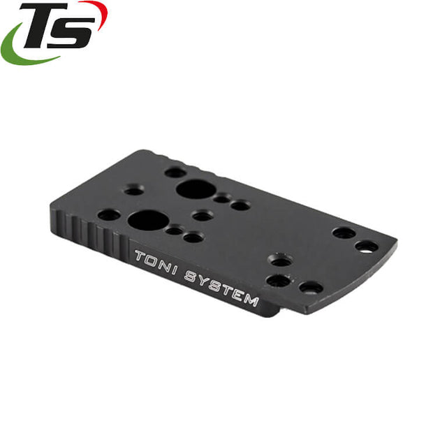 Tanfoglio Stock 2 Optic [Pre 2022] płytka pod kolimator Optics Ready | type A [RMSc, DPP & Docter footprint]