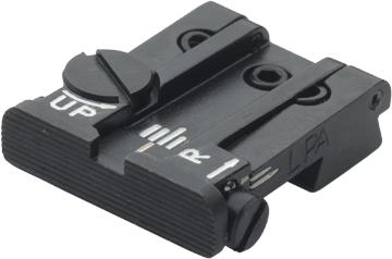 Regulowana tylna muszka Taurus PT92, PT100 i 58 | rowkowana 