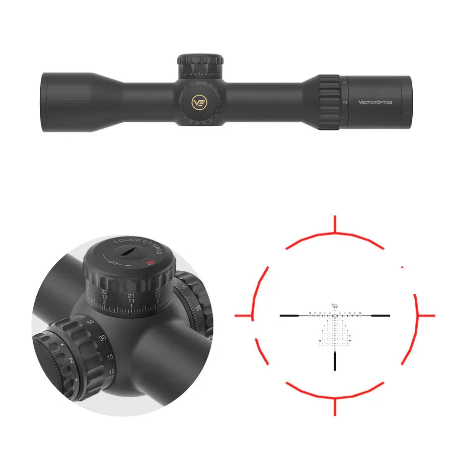 Vector Optics Continental x6 2-12x44 RAR luneta celownicza Vector Optics