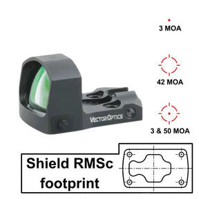 Vector Optics Frenzy-S 1x17x24 MOS Multi Reticle kolimator