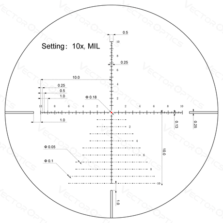 Vector Optics Veyron 3-12x44IR SFP kompaktowa luneta celownicza