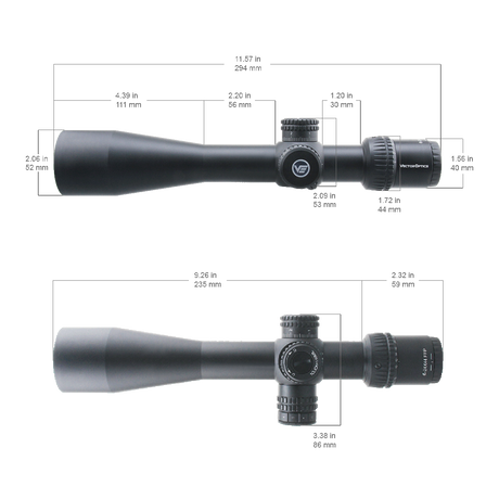 Vector Optics Veyron 6-24x44 IR First Focal Plane Illuminated luneta celownicza