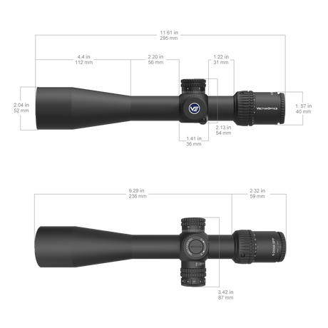 Vector Optics Veyron 6-24x44IR SFP kompaktowa luneta celownicza