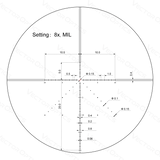 Vector Optics Veyron 2-8x32IR kompaktowy luneta celownicza 