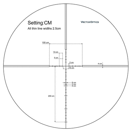 Vector Optics Veyron 4-16x44 FFP luneta celownicza
