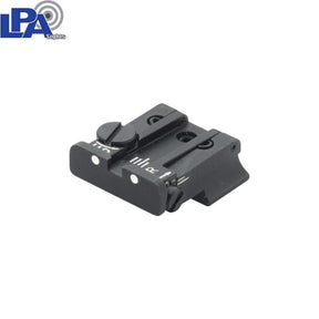 Walther [PPQ P99 Creed PPX & PPS] regulowana szczerbinka | z białymi kropkami