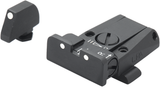 Regulowane przyrządy celownicze do Glock [G17 G19 G26 & other] | białe kropki