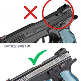 CZ Shadow 2 montaż kolimatora | Shield RMSc footprint