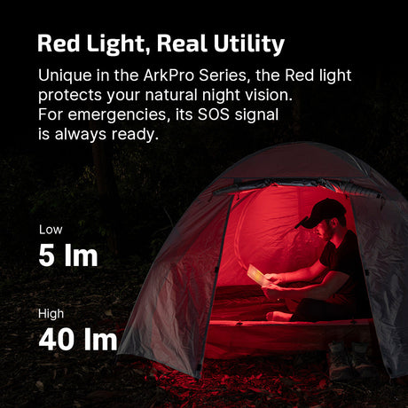 Olight ArkPro Lite | płaska latarka EDC 3-w-1 | 1.200 lm