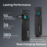 Olight ArkPro Lite | płaska latarka EDC 3-w-1 | 1.200 lm