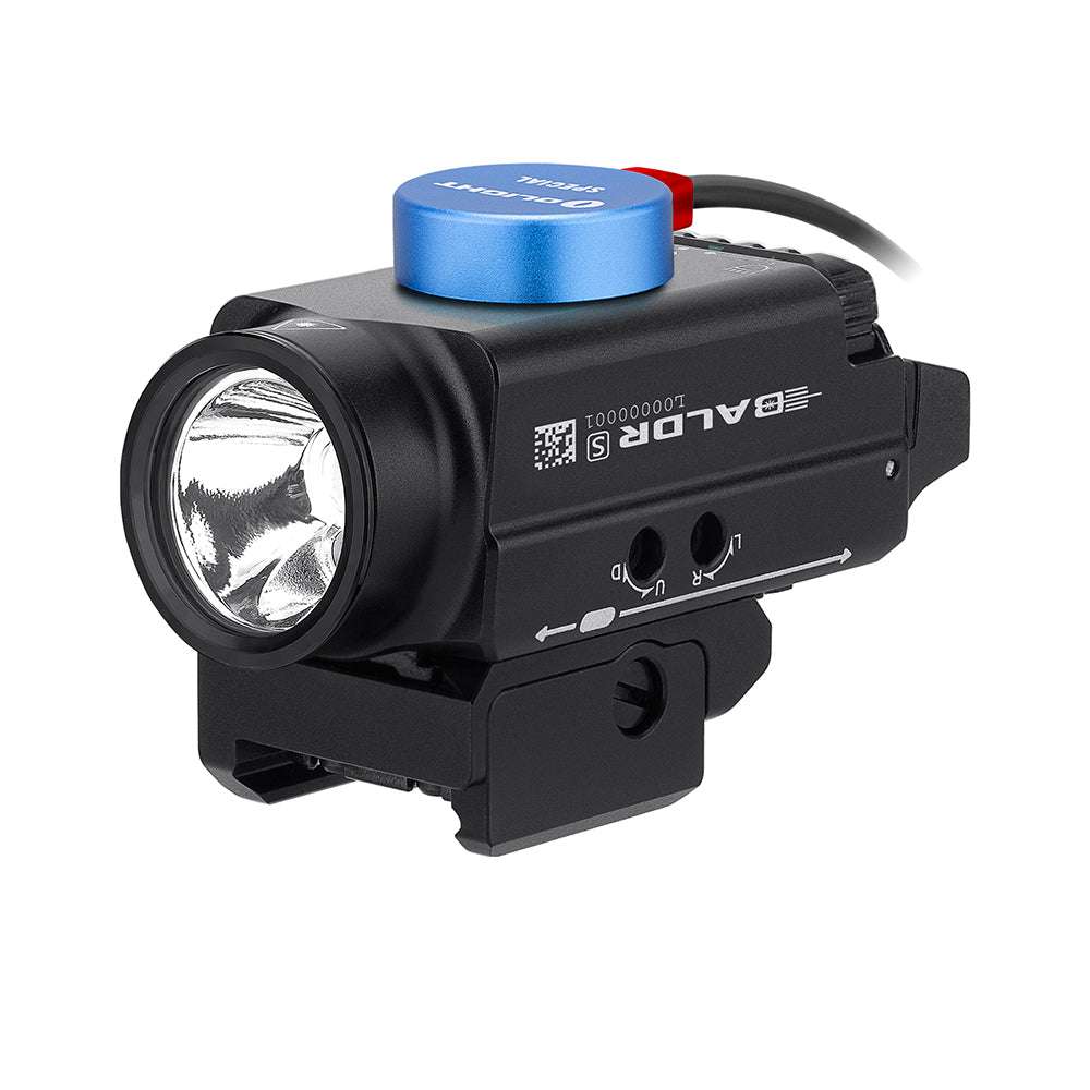 Olight Baldr S | latarka do pistoletu z laserem | 800 lm