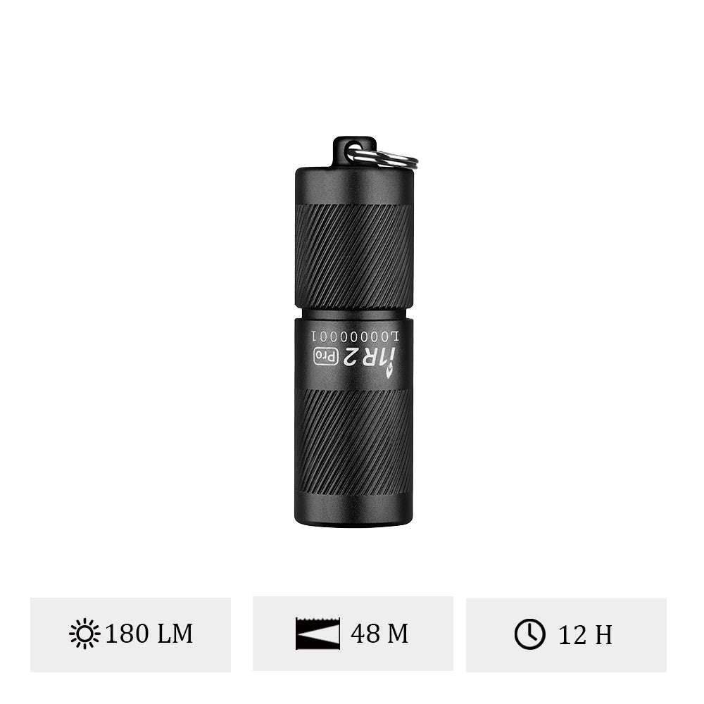 Olight i1R 2 Pro | ładowalna latarka brelokowa | 180 lm - Black