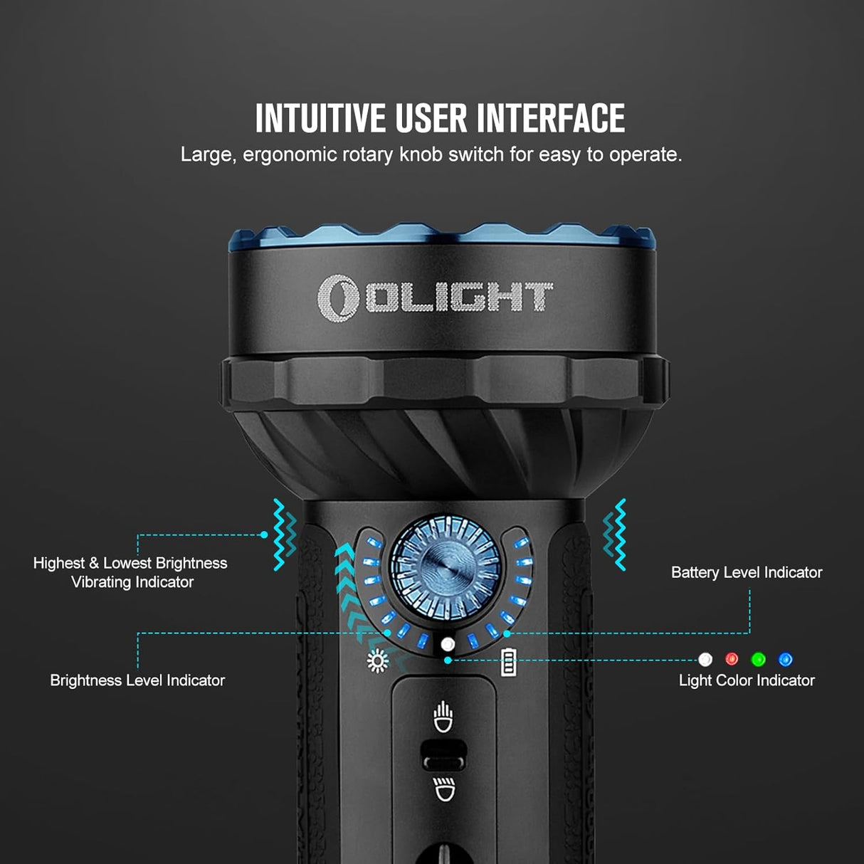 Olight Marauder Mini | wielokolorowa akumulatorowa latarka | 7.000 lm