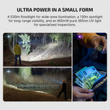 Olight Oclip Ultra | 3-w-1 przypinana latarka EDC | 530 lm - Olive Green