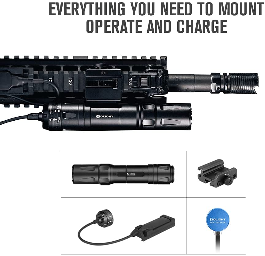 Olight Odin | latarka karabinowa | 2.000 lm