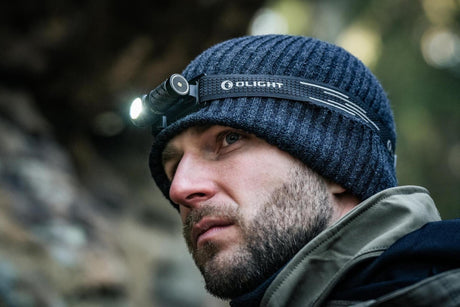 Olight Perun 3 Mini Premium | ładowalna latarka czołowa | 1.250 lm