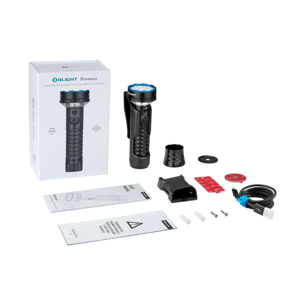 Olight Prowess | latarka z dwukierunkowym oświetleniem | 5.000 lm