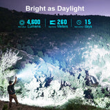 Olight Seeker 4 Pro | wysokiej mocy latarka | 4.600 lm