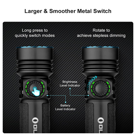 Olight Seeker 4 Pro | wysokiej mocy latarka | 4.600 lm
