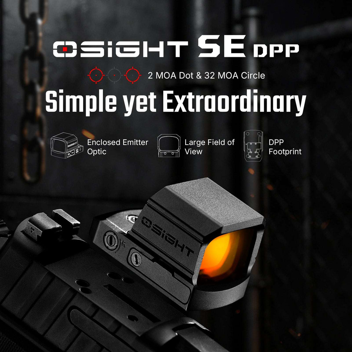 Osight SE DPP [czerwony]