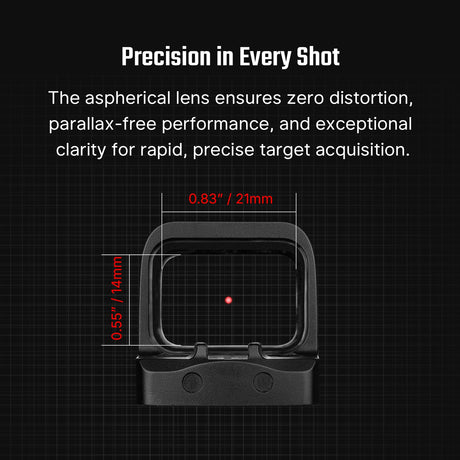 Osight SE [czerwony] | 6 MOA