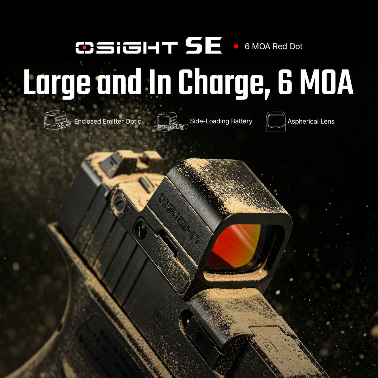 Osight SE [czerwony] | 6 MOA