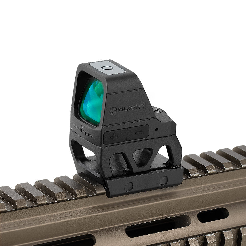 Szyna Picatinny montaż kolimatora with raiser [21 mm] | Trijicon RMR footprint