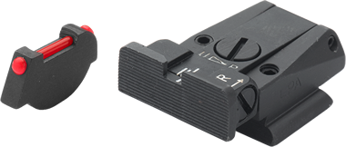 Ruger P91 - P97 regulowane przyrządy celownicze | światłowodowe