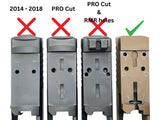 Sig P320 [models with removable rear sight] płytka pod kolimator | Shield RMSc footprint