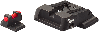 Smith & Wesson M&P regulowane przyrządy celownicze | światłowodowe