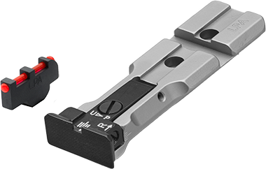Smith & Wesson rewolwer [686 629 19 66 586 & other] przyrządy celownicze regulowane pod kolimator | światłowodowe