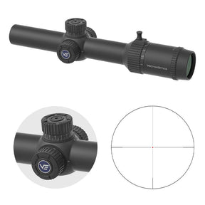 Vector Optics Forester 1-8x24 Fiber SFP luneta celownicza
