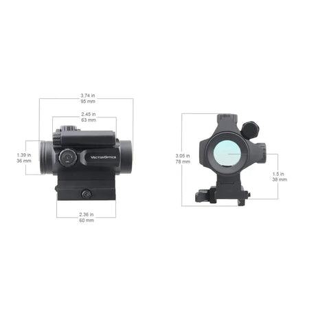 Vector Optics Nautilus 1x30 Scope Double Reticle kolimator