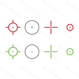 Vector Optics Omega 23x33 Four Reticle Reflex Sight red dot Vector Optics