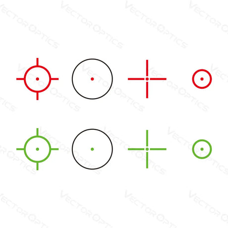 Vector Optics Omega 23x33 Four Reticle Reflex Sight kolimator