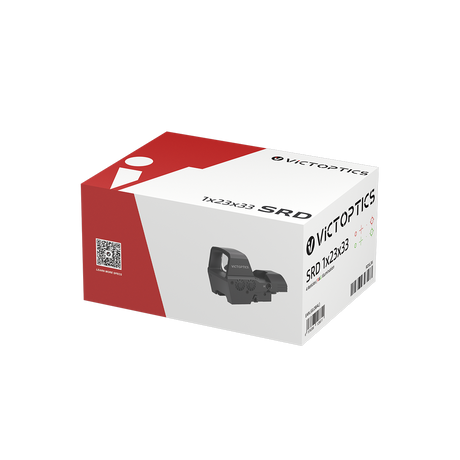 VictOptics SRD 1x23x33 kolimator z czterema rodzajami siatki celowniczej